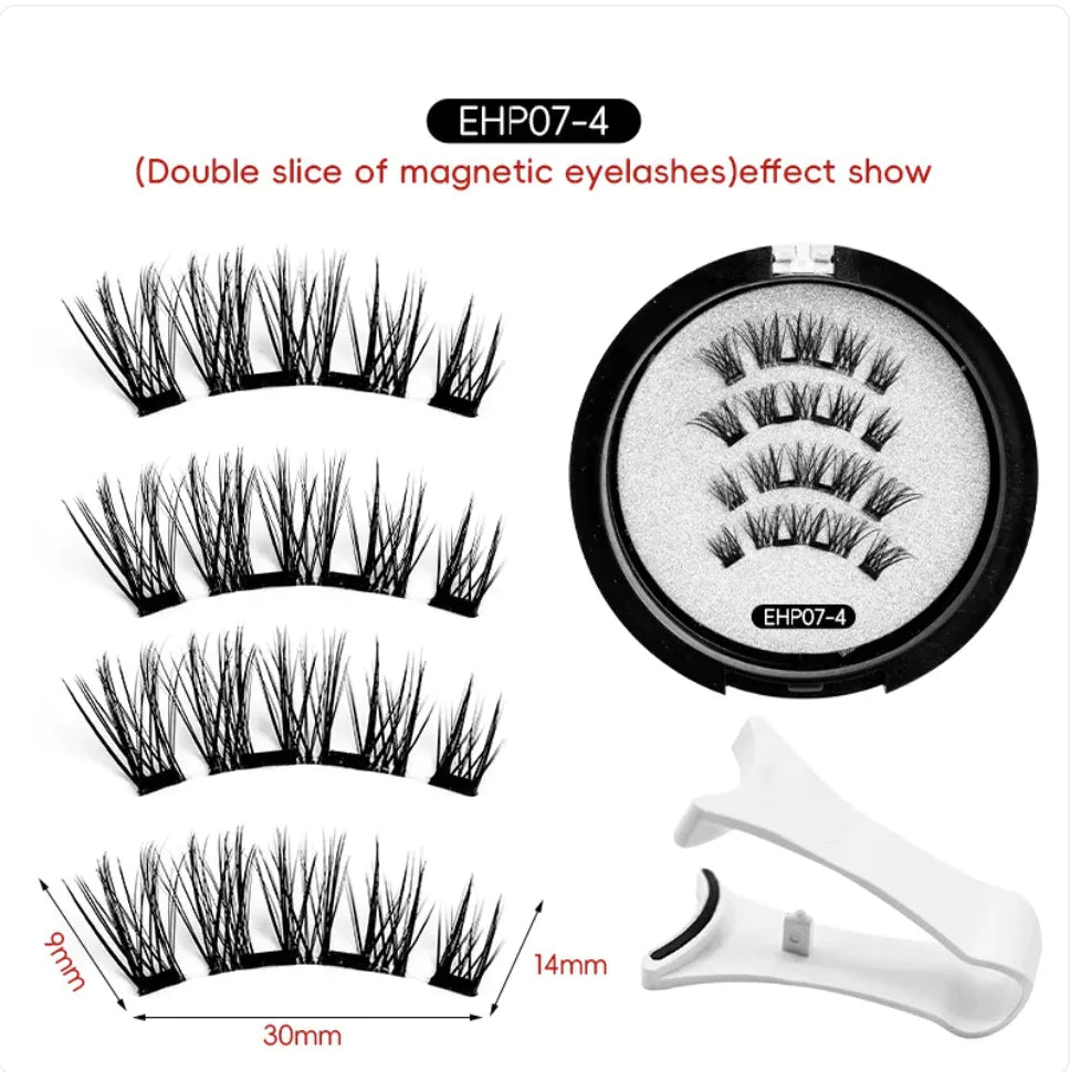 AuraLura™ Reusable Magnetic False Eyelashes
