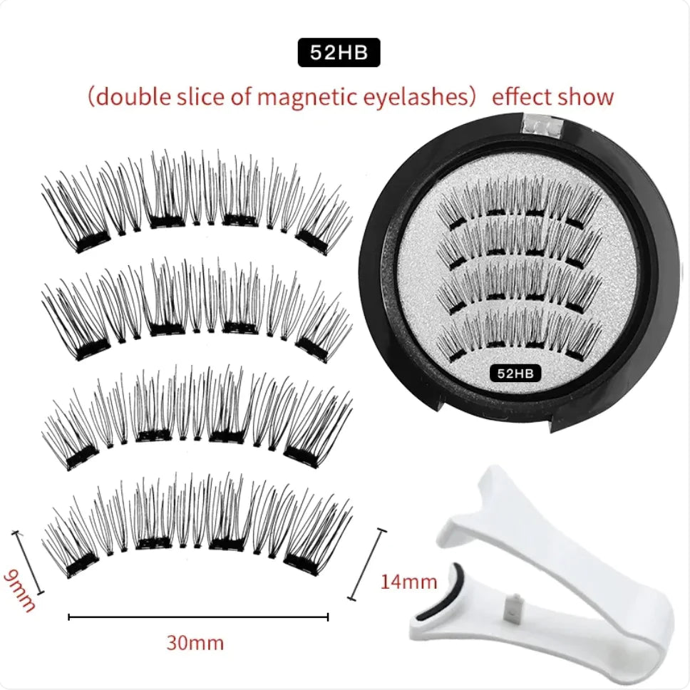 AuraLura™ Reusable Magnetic False Eyelashes